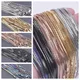 2pcs/Lot Silver/Gold/Rose Gold Color Black Rainbow 304 Stainless Steel Square Snake Chain Men Women