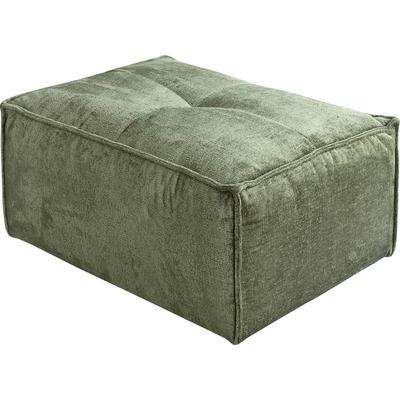 Polsterhocker RAUM.ID "Monolid", grün (olivgrün), B:88cm H:42cm T:64cm, 100% Polyester, Hocker, als Modul oder separat verwendbar, für individuelle Zusammenstellung Image