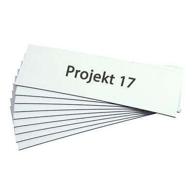 EICHNER 3x 100er-Pack Magnet-Lagerschild 30 x 60 mm weiß, 3x6 cm Image