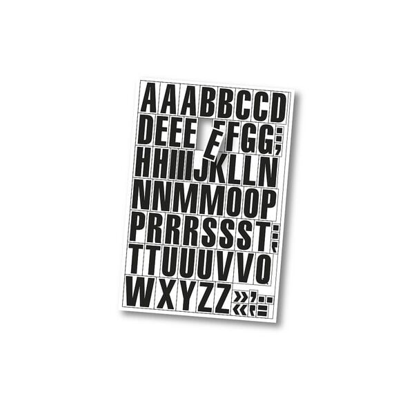EICHNER 2er-Pack Magnetische Buchstaben A-Z weiß Image