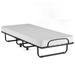 Rollaway Folding Bed with Memory Foam Mattress and Sturdy Metal Frame