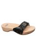 Dr. Scholl's Original - Womens 6 Black Sandal Medium