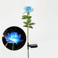 Christmas Gifts Clearance! SHENGXINY Garden Lights Decoration Clearance Solar Rose Lights Solar Led Garden Lights Solar Lights Garden Lights Blue