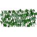 1/2Pc Artificial Leaf Faux Ivy Privacy Fence Expandable Retractable Screen