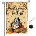 Thanksgiving Garden Flag Double Sided Buffalo Plaid Check Pumpkin Maple Leaves Autumn Harvest Fall Welcome Garden Yard Decorations 12x18 Inch Seasonal Outdoor Flag (Happy Thanksgiving) #29