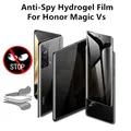 Set proteggi schermo esterno + interno Anti-spia per Honor Magic V3 VS3 V2 RSR VS Soft Privacy TPU Film copertura antigraffio senza bolle