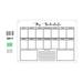 Prolriy Office Equipment Clearance Wall Acrylic Weekly Planner Board Clear Dry Erases Calendar Planner Reusable Weekly Daily to Do List Board