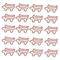 Hxoliqit Paper Clips For Kids Animal Shaped Paperclip Fun Paper Clips Assorted Colors Paperclip Coated Paper Clips Bookmark Clips For Document Organizing 20 Counts ations For Women Animal pattern