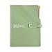 2024 Planner Travel Notebook Business Notebook Blank Notepad Blank Journals 2024 Notepad Time Management Notebook Fruit Green