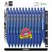 Zebra Pen Z-Grip Medium Point Retractable Ballpoint Pens 24 Blue Ink Pens