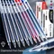 6 pz/set 0.38mm inchiostro di grande capacità punta diamantata penna gel nero/blu/rosso ricarica esame firma scrittura forniture per ufficio scolastico