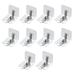 10 Pcs Furniture Anti-Tipping Device No-Punch Wardrobe Furniture Connection Fixer