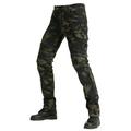 Motorcycle Riding Jeans Motorbike Racing Pants Off-Road Outdoor Automobile Off-Road Outdoor Automobile Cycling Trousers Motorcycle Riding Jeans Motorbike Racing Pants With Protectors M Camouflage