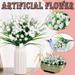 Hxoliqit 1PC Artificial Flower Latex Real Bridal Wedding Bouquet ation Fake Flores Artificiales Decoracion Lings Artificial Artificial Flores Artificiales Para Decoracion mother gifts