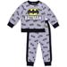 Toddler Gray Batman Pullover Sweatshirt and Joggers Set