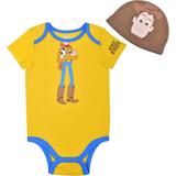 Infant Yellow Toy Story Woody Bodysuit and Hat Set