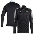 Men's adidas Black Hawaii Rainbow Warriors Sideline Tiro21 Track Full-Zip Jacket