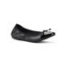 Women's Sunnyside Ii Casual Flat by White Mountain in Black Patent (Size 10 M)
