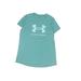 Under Armour Active T-Shirt: Teal Sporting & Activewear - Kids Boy's Size Large