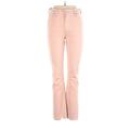 Adriano Goldschmied Jeggings - High Rise Boot Cut Boot Cut: Pink Bottoms - Women's Size 30 - Light Wash