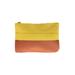 Wristlet: Pebbled Yellow Solid Bags