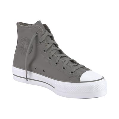 Sneaker CONVERSE "CHUCK TAYLOR ALL STAR LIFT PLATFORM", Gr. 36, weiß (stone, weiß), Synthetik, sportlich, Schuhe, gefütt