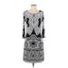 INC International Concepts Casual Dress: Gray Dresses - Women's Size Medium