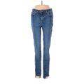 Free People Jeans - Mid/Reg Rise: Blue Bottoms - Women's Size 25 - Medium Wash