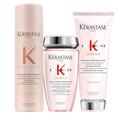 Kerastase Fresh Affair Refreshing Dry Shampoo 233ml Genesis Bain Hydra-Fortifiant 250ml Fondant Renf