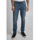 5-Pocket-Jeans BLEND "BLEND BHTwister fit - 20710811" Gr. 28, Länge 34, blau (denim light blue) Herren Jeans 5-Pocket-Jeans