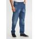 5-Pocket-Jeans BLEND "BLEND Thunder Relaxed fit - NOOS" Gr. 30, Länge 30, blau (denim dark blue) Herren Jeans 5-Pocket-Jeans