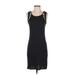 Free People Casual Dress - Sheath Scoop Neck Sleeveless: Black Solid Dresses - Women's Size Small