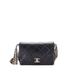 Chanel Leather Shoulder Bag: Black Bags