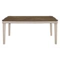 Latitude Run® Kenadey 79.25" Dining Table Wood in Brown | 30.5 H x 79.25 W x 39.75 D in | Wayfair CD58349B55264C0F85AE0704A04134BD