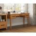 Lark Manor™ Anbar 56.56" W Rectangle Writing Desk Wood in Indigo/Brown | 30 H x 56.56 W x 21.25 D in | Wayfair 3732396ADA6545C09EC99768648350B4