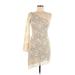 Frederick's of Hollywood Cocktail Dress: Ivory Dresses - Women's Size Medium