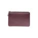 Parisa Wang Clutch: Burgundy Solid Bags