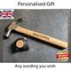 Personalised Engraved 16 oz Hammer and Measuring Tape Gift for Him Men Grandad Dad