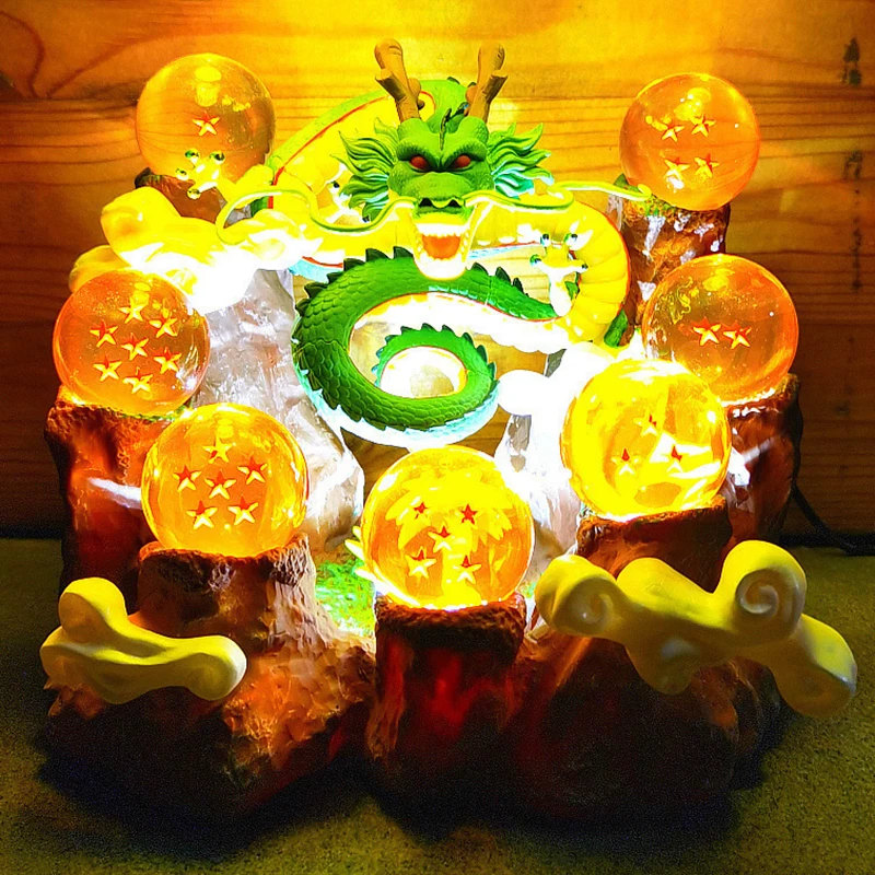 Shenron Action Figure Dragon Ball Z Shenlong Figurine Anime DBZ Figura Super Saiyan Manga Collezione Statua Modello Giocattolo Regalo per bambini