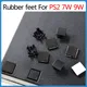 Gummi füße für Sony Playstation 2 PS2 70000 90000 Controller Kunststoff Pad Abdeckung Staubs topfen