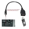 3 5mm schwarzes Auto Aux Audio Kabel zu USB Audio Kabel Auto Elektronik zum Abspielen Musik Auto