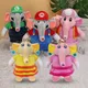 Super Mario Bros Plüsch Elefant Mario Luigi Toadette Prinzessin Pfirsich Stofftiere Anime Figur