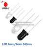 10 Paare 3mm 5mm 940nm LED-Infrarotstrahler und ir-Empfänger dioden 301a für Arduino