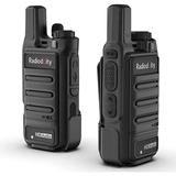 Radioddity GM-N1 GMRS Radio Handheld (2 Packs) | Noise Canceling | Long Range | Two Way Radio for Adults | 30 Channels | 3000mAh Rechargeable Battery | Privacy Code | VOX | for Camping Offroad