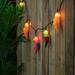 Northlight 10-Count Parrot Patio Light Set 6 ft Green Wire
