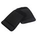 Breathable Wheelchair Armrest Pad Anti-slip Walker Handle Pads Black Foam Padding Cover Walking Aid Polyester Rubber