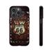 Retro Route 66 Phone Case -Tough Cases