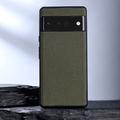 Elepower Rugged Case for Google Pixel 8 Pro 6.7 2023 Release Nylon Skin & PC Shell Back & Soft TPU Bumper Screen & Lens Protection Anti-scratch Shockproof Simple Design Ultra-thin Case Armygreen