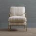 Burton Accent Chair - Terracotta Velvet - Frontgate