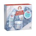 First Aid Beauty Brrr-ighten + Hydrate Gift Set – Limited Edition Beauty Kit with Facial Radiance Exfoliating Pad, Pure Skin Face Cleanser, Eye Duty Brightening Cream + Ultra Repair Cream Moisturizer